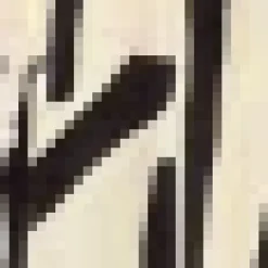 Black And Cream Abstract Print 3/4 Sleeve Shirt Midi Dress