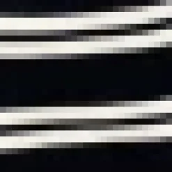 Black And Cream Striped Knitted Bodycon Midi Dress