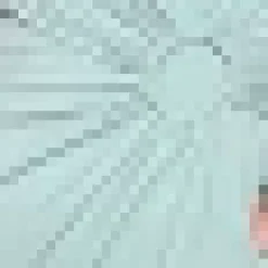 Duck Egg Short Sleeve Ring Detail Wrap Midi Dress