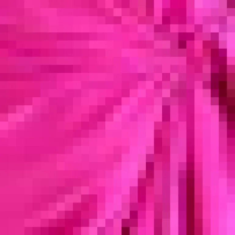 Hot Pink 3/4 Sleeve Gathered Wrap Shirt Mini Dress