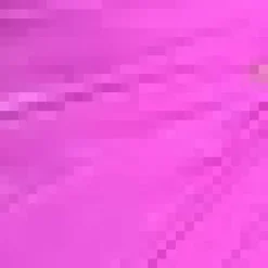 Hot Pink Gathered Midi Dress With Shoulder Pads