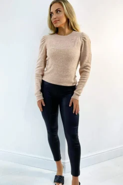 Misty Rose Sequin Knit jumper