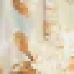 Multi Blossom Print Halterneck Tie Waist Dipped Hem Midi Dress