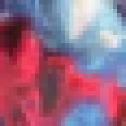 Multi Smudge Print Flutter Sleeve Gathered Side Mini Dress