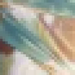 Multi Smudge Print Strappy Wrap Top Knot Skirt Midi Dress