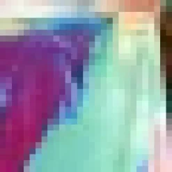 Multi Watercolour Print Racer Neck High Low Frill Hem Midi Dress