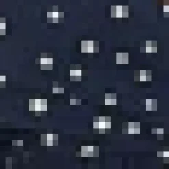 Navy Polka Dot Print Wrap Top Zig Zag Hem Pleated Midi Dress