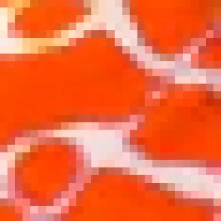 Orange Giraffe Print Asymmetric Cut Out Midi Dress