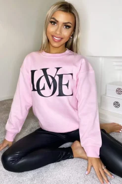 Pink LOVE Sweatshirt