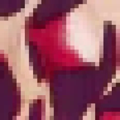 Purple And Cream Animal Print Puff Sleeve Smock Midi Dress