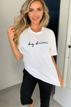 White Day Dreamer T Shirt