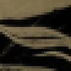 Black And Khaki Print 2 in 1 Ruched Mini Dress