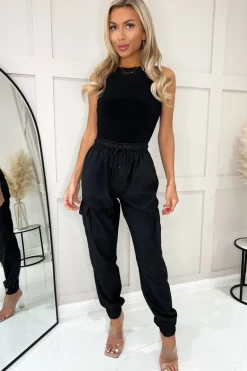 Black Cargo Pants