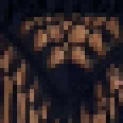 Black Open Knit Crochet Fringe Hem Crop Top