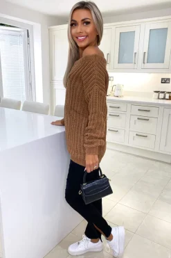 Black Ripped Split Hem Jeans