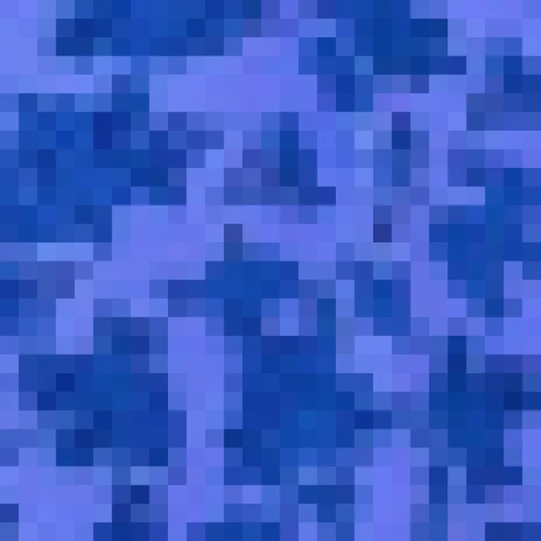 Blue Floral Printed Short Sleeved V-Neck Midi Smock Dress