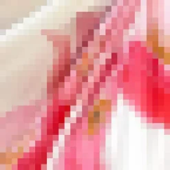 Cream And Pink Floral Print Strappy Wrap Top Gathered Skirt Midi Dress