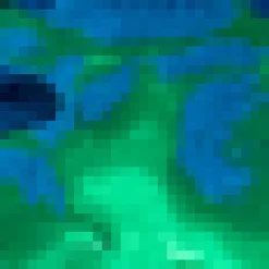 Green And Blue Abstract Print One Shoulder Cut Out Asymmetric Hem Midi Dress