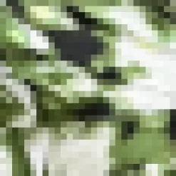 Green Printed Strappy Gathered Side Midi Dress