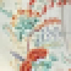 Multi Paisley Print Cut Out Shoulder Top