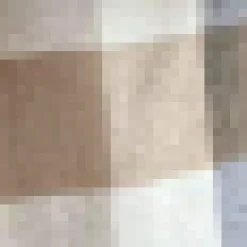 Oatmeal Checked Oversized Jacket