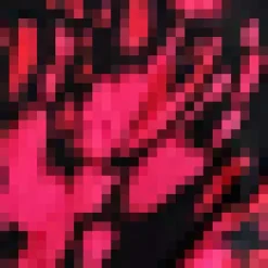 Pink And Black Printed Sleeveless Knot Front Jumpsuit