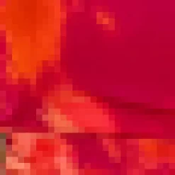 Pink And Orange Smudge Print One Shoulder Knot Skirt Midi Dress