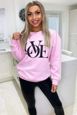 Pink LOVE Sweatshirt