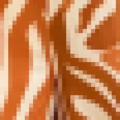 Rust Printed Cut Out Jumpsuit