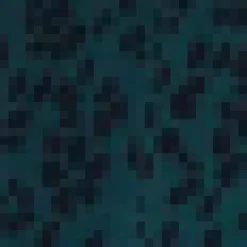 Teal Printed Ruched Long Sleeve Top